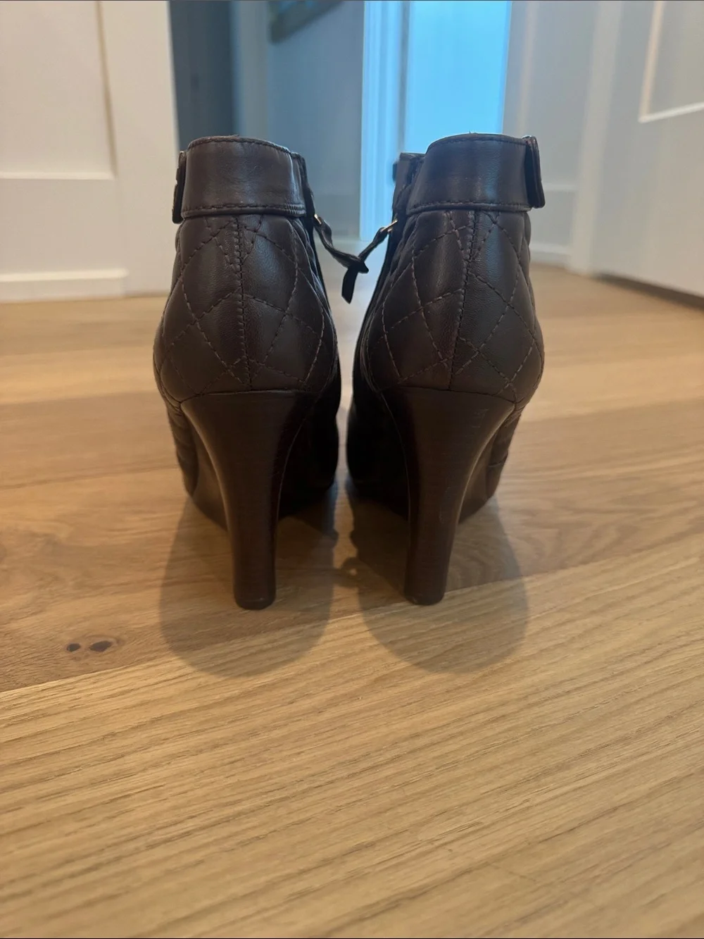 Tory Burch quilted leather